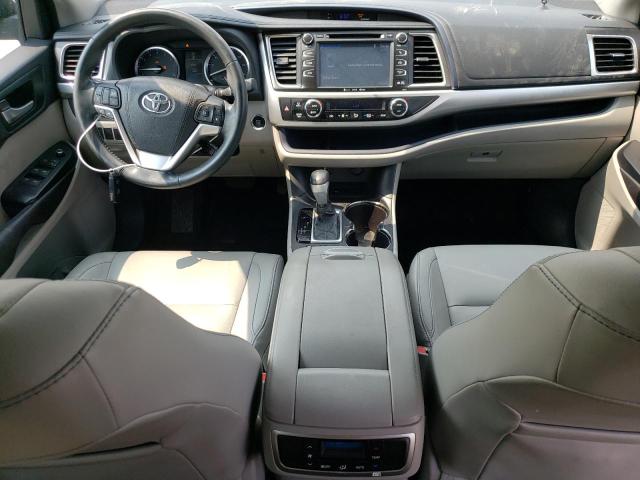 5TDKKRFH3GS179596 - 2016 TOYOTA HIGHLANDER XLE SILVER photo 8