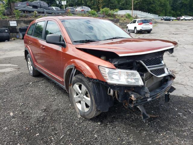 3C4PDCAB1DT509446 - 2013 DODGE JOURNEY SE ORANGE photo 4