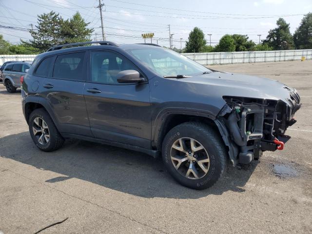 1C4PJMBS6GW205279 - 2016 JEEP CHEROKEE TRAILHAWK GRAY photo 4