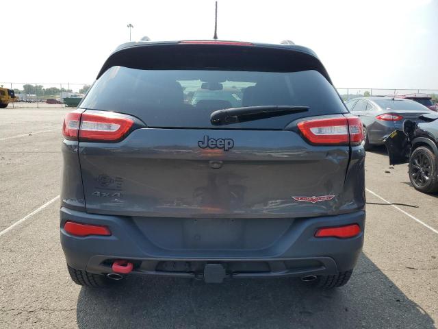 1C4PJMBS6GW205279 - 2016 JEEP CHEROKEE TRAILHAWK GRAY photo 6