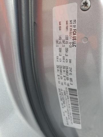 2C4RC1FG2KR738450 - 2019 CHRYSLER PACIFICA TOURING PLUS SILVER photo 13