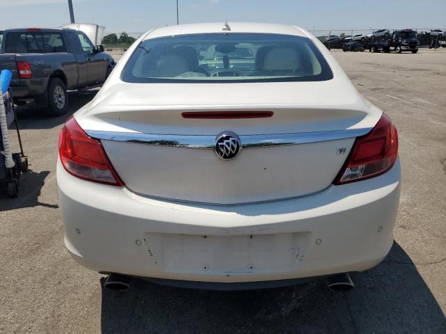 2G4GS5EV0C9158449 - 2012 BUICK REGAL PREMIUM WHITE photo 6