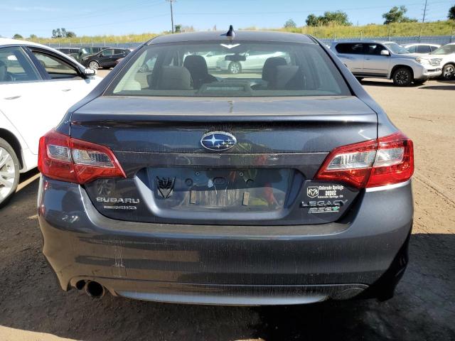 4S3BNAC66H3040254 - 2017 SUBARU LEGACY 2.5I PREMIUM GRAY photo 6