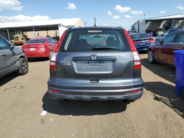 JHLRE4H36BC008462 - 2011 HONDA CR-V LX GRAY photo 6