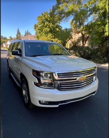 1GNSKKKC1FR149034 - 2015 CHEVROLET SUBURBAN K1500 LTZ WHITE photo 4