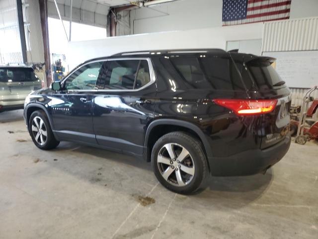 1GNEVHKW7KJ314563 - 2019 CHEVROLET TRAVERSE LT BLACK photo 2