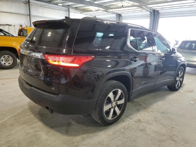 1GNEVHKW7KJ314563 - 2019 CHEVROLET TRAVERSE LT BLACK photo 3
