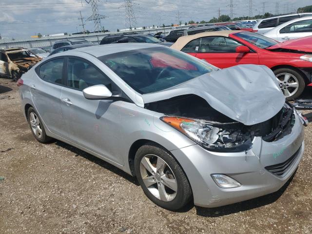 5NPDH4AE5DH435696 - 2013 HYUNDAI ELANTRA GLS SILVER photo 4