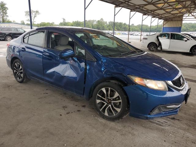 19XFB2F89FE003816 - 2015 HONDA CIVIC EX BLUE photo 4