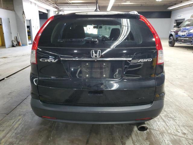 2HKRM4H70DH689664 - 2013 HONDA CR-V EXL BLACK photo 6