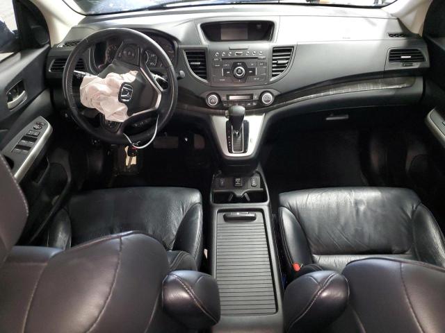 2HKRM4H70DH689664 - 2013 HONDA CR-V EXL BLACK photo 8