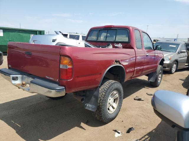 4TAWN72N9TZ211092 - 1996 TOYOTA TACOMA XTRACAB RED photo 3