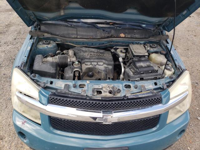 2CNDL23F986011663 - 2008 CHEVROLET EQUINOX LS TEAL photo 12