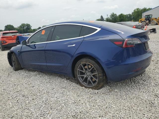 5YJ3E1EC3LF602291 - 2020 TESLA MODEL 3 BLUE photo 2