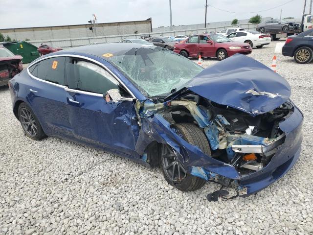 5YJ3E1EC3LF602291 - 2020 TESLA MODEL 3 BLUE photo 4