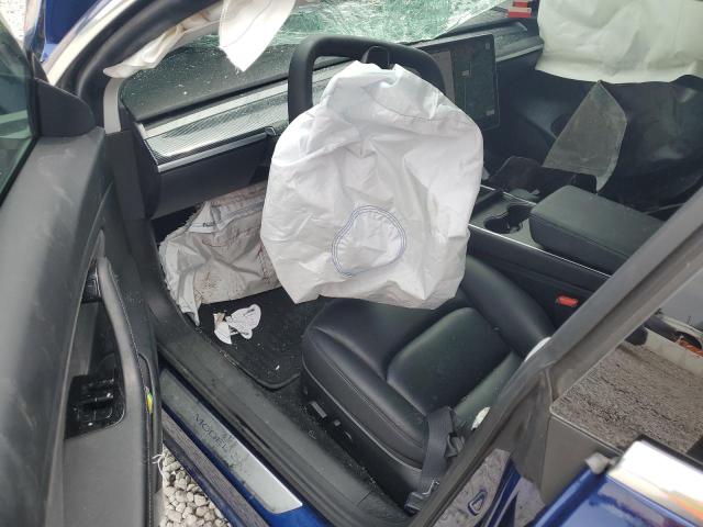 5YJ3E1EC3LF602291 - 2020 TESLA MODEL 3 BLUE photo 8