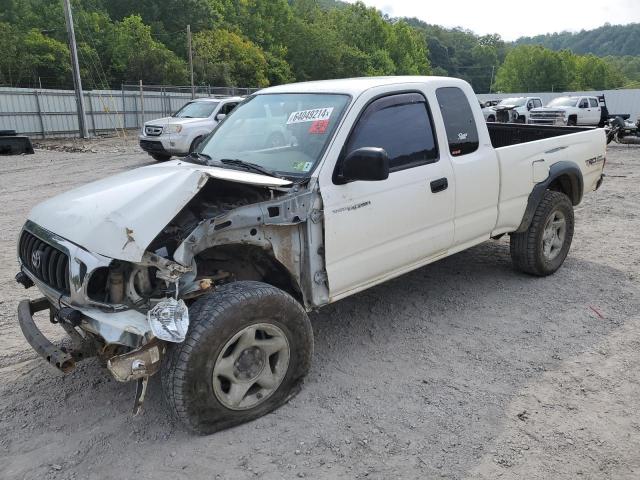 5TEWN72N31Z747185 - 2001 TOYOTA TACOMA XTRACAB WHITE photo 1