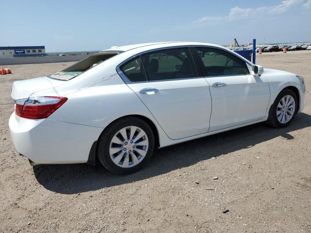 1HGCR2F82DA001924 - 2013 HONDA ACCORD EXL WHITE photo 3