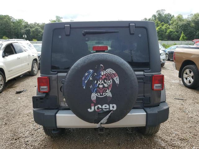 1C4BJWEG3EL230202 - 2014 JEEP WRANGLER U SAHARA 石墨色 照片 6