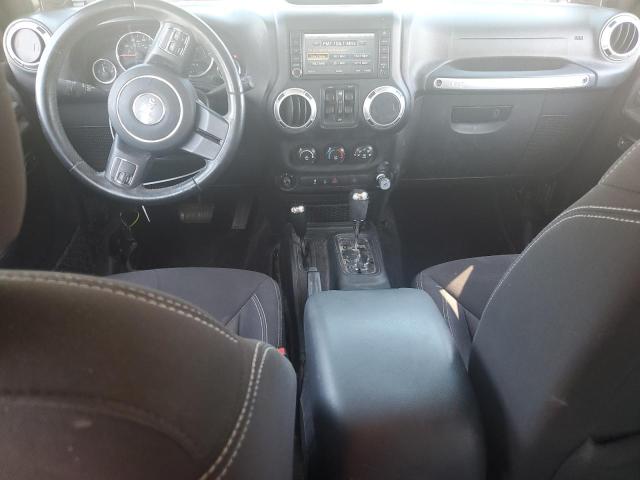 1C4BJWEG3EL230202 - 2014 JEEP WRANGLER U SAHARA 石墨色 照片 8