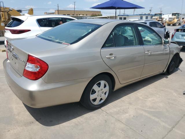 4T1BE32K03U211492 - 2003 TOYOTA CAMRY LE GOLD photo 3