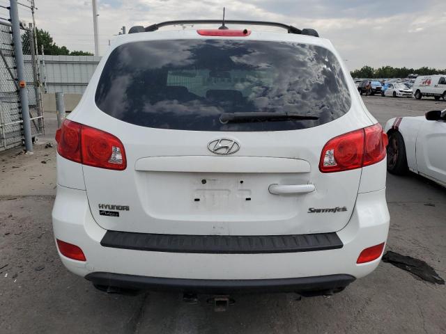 5NMSG13D88H197942 - 2008 HYUNDAI SANTA FE GLS WHITE photo 6