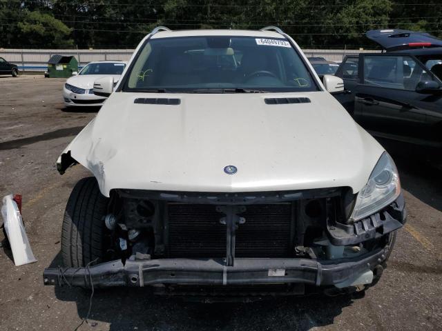 4JGDA5HB0DA152213 - 2013 MERCEDES-BENZ ML 350 4MATIC WHITE photo 5