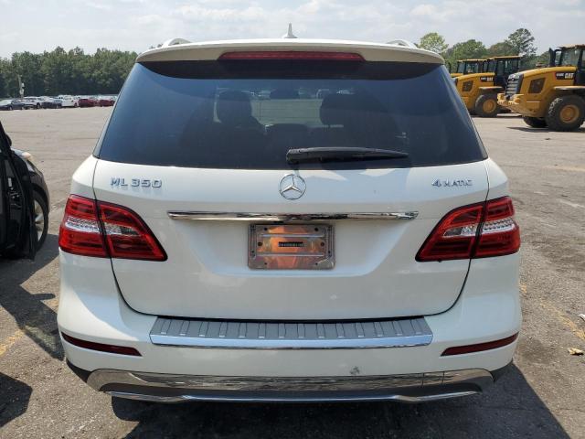 4JGDA5HB0DA152213 - 2013 MERCEDES-BENZ ML 350 4MATIC WHITE photo 6