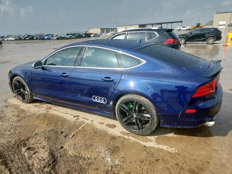 WAU32BFC2DN120361 - 2013 AUDI S7 PRESTIGE BLUE photo 2
