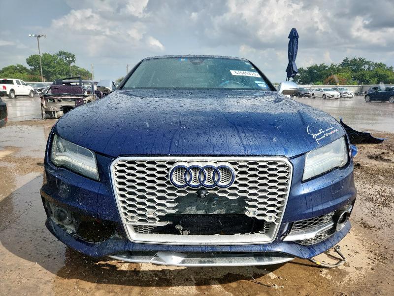 WAU32BFC2DN120361 - 2013 AUDI S7 PRESTIGE BLUE photo 5