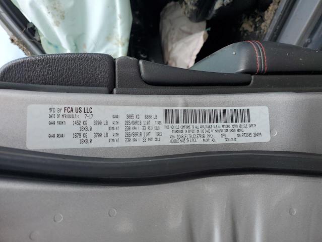 1C4RJFLT0JC137016 - 2018 JEEP GRAND CHER TRAILHAWK 银色 照片 13