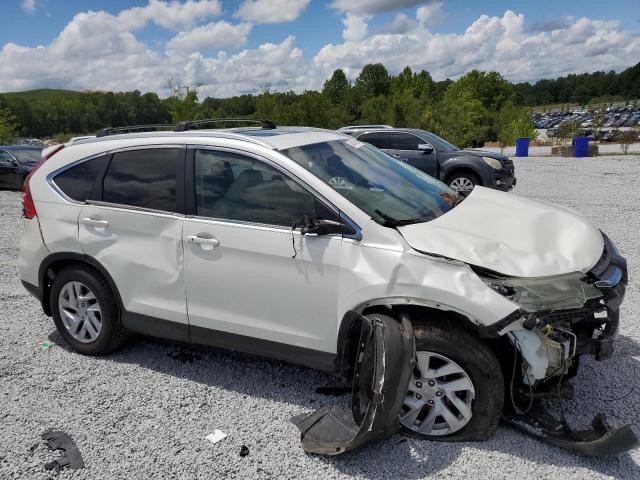 5J6RM4H7XFL034632 - 2015 HONDA CR-V EXL WHITE photo 4