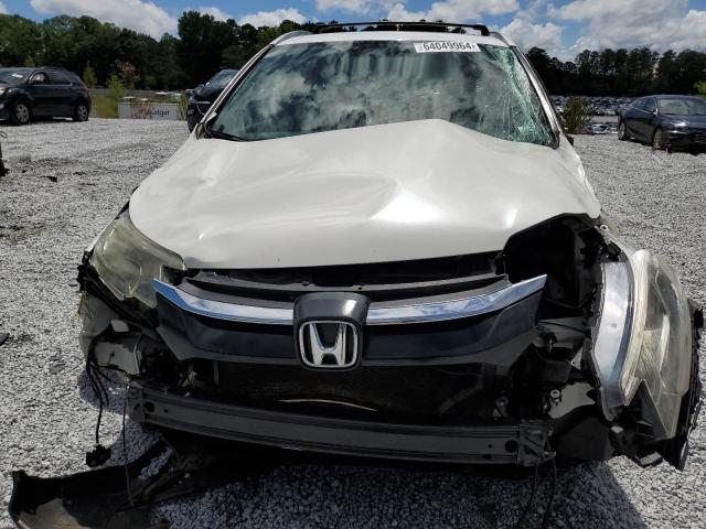 5J6RM4H7XFL034632 - 2015 HONDA CR-V EXL WHITE photo 5