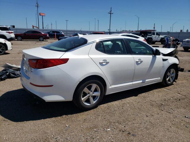 KNAGM4A75E5483093 - 2014 KIA OPTIMA LX WHITE photo 3