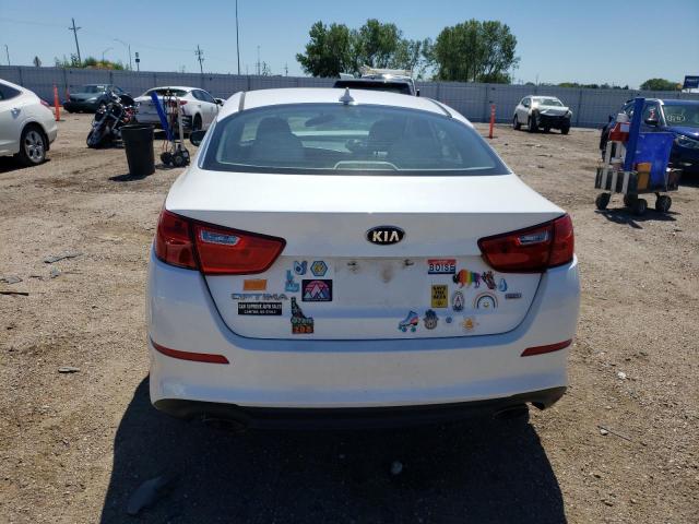 KNAGM4A75E5483093 - 2014 KIA OPTIMA LX WHITE photo 6