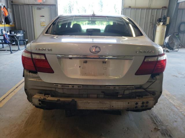 JTHGL46F775007709 - 2007 LEXUS LS 460L SILVER photo 6