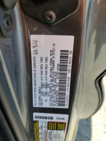 3TYSZ5AN5NT063948 - 2022 TOYOTA TACOMA ACCESS CAB GRAY photo 12