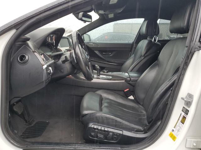 WBA6B2C52FD129959 - 2015 BMW 650 I GRAN COUPE WHITE photo 7