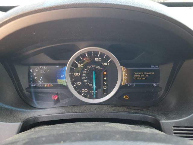 1FM5K7F91DGA93103 - 2013 FORD EXPLORER LIMITED Սպիտակ լուսանկար 9