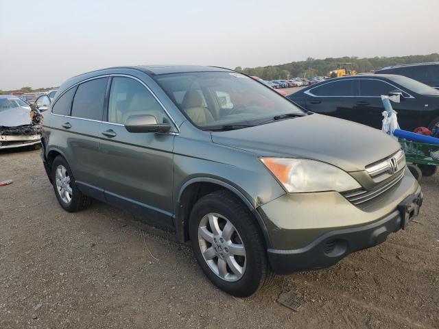 JHLRE48797C048612 - 2007 HONDA CR-V EXL GREEN photo 4