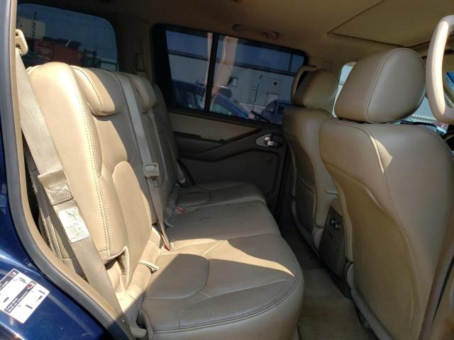 5N1AR18W66C652388 - 2006 NISSAN PATHFINDER LE 蓝色 照片 11
