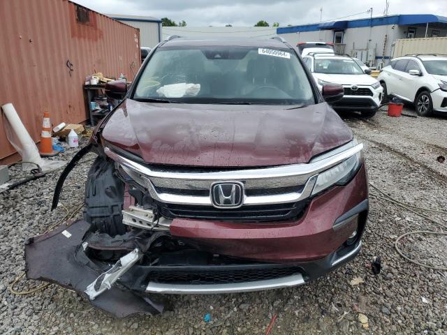 5FNYF6H98LB006285 - 2020 HONDA PILOT TOURING BURGUNDY photo 5