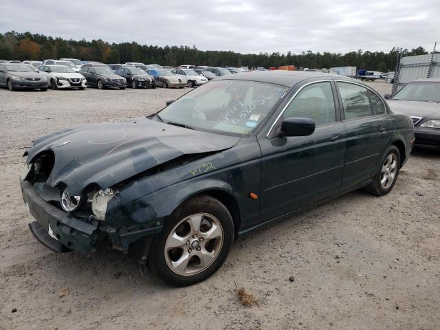 SAJDA01C3YFL38056 - 2000 JAGUAR S-TYPE GREEN photo 2