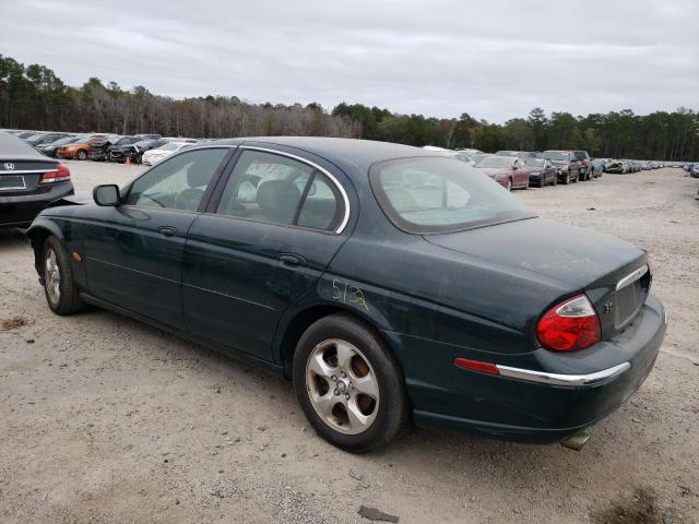 SAJDA01C3YFL38056 - 2000 JAGUAR S-TYPE GREEN photo 3