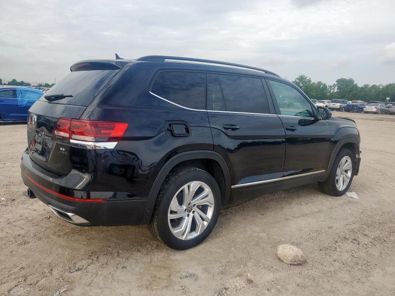 1V2WR2CA3MC519899 - 2021 VOLKSWAGEN ATLAS SE Чорний фото 3