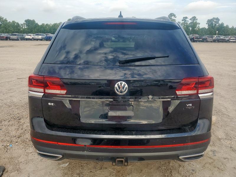 1V2WR2CA3MC519899 - 2021 VOLKSWAGEN ATLAS SE Чорний фото 6