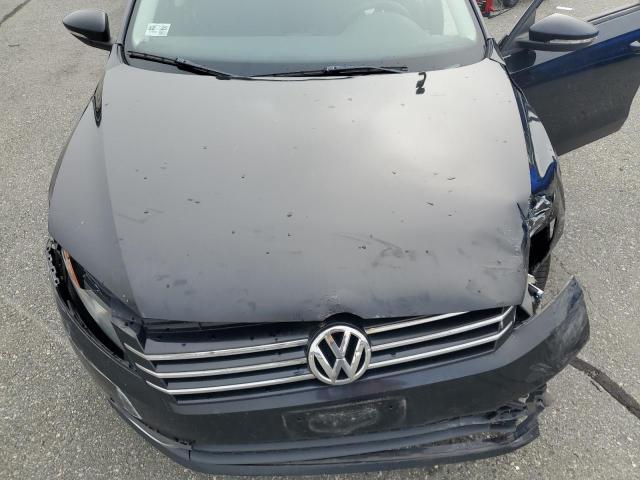 1VWAP7A33CC101034 - 2012 VOLKSWAGEN PASSAT S BLACK photo 11