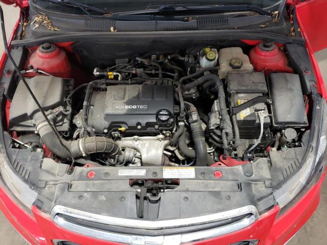 1G1PC5SB1F7242287 - 2015 CHEVROLET CRUZE LT RED photo 11