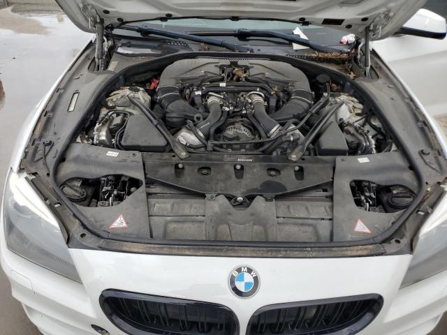 WBA6B2C52DDG66654 - 2013 BMW 650 I WHITE photo 11