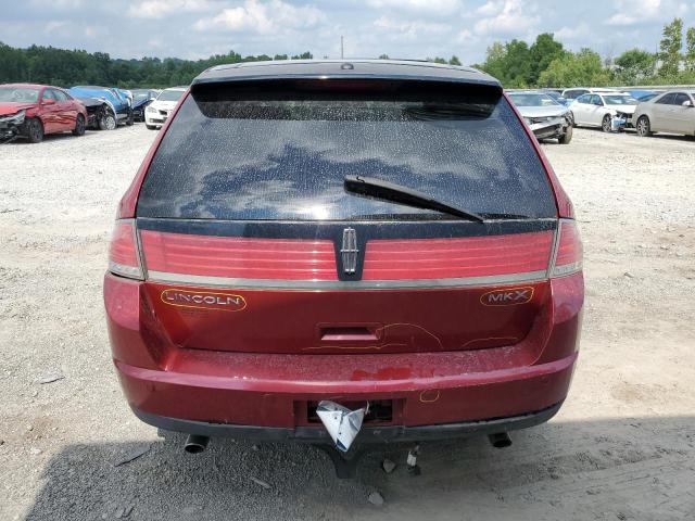 2LMDU68C58BJ11788 - 2008 LINCOLN MKX RED photo 6